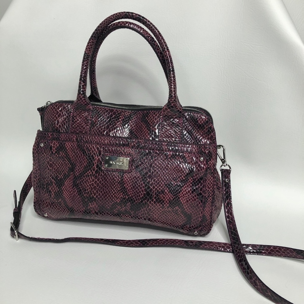 Nine West plum color handbag